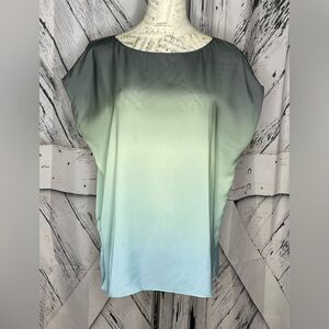 NYDJ ombre top, watercolor top/blouse S